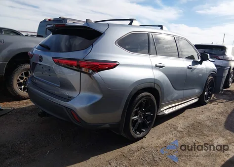 2022 Toyota Highlander Le from USA, damaged, VIN 5TDZZRAH8NS131218